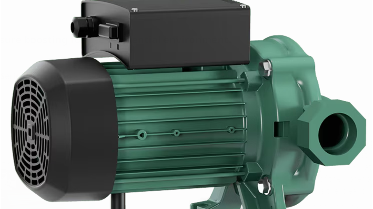 pressure booster pump for the domestic water supply