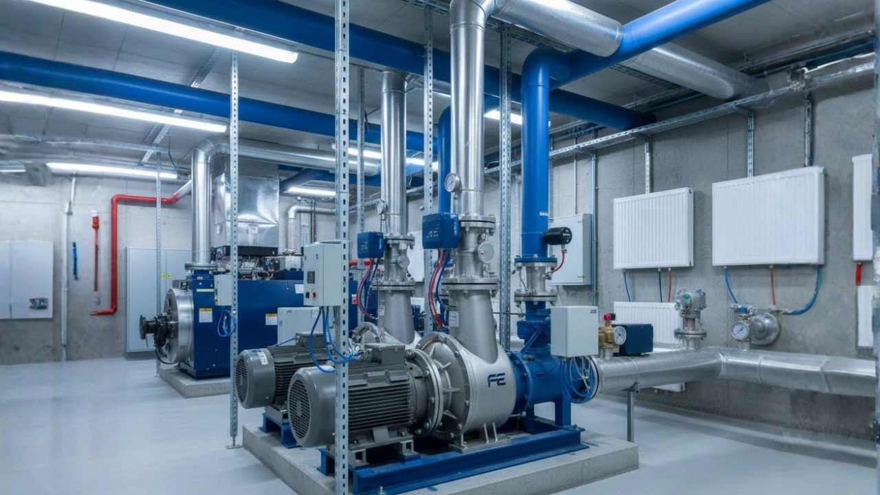 HVAC circulating pumps