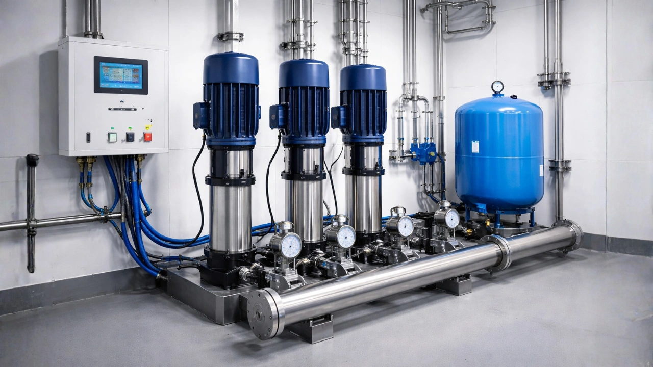 hydro pneumatic water pumping system