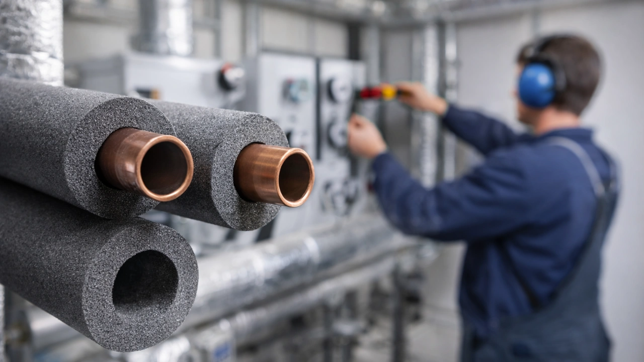 acoustic pipe insulation